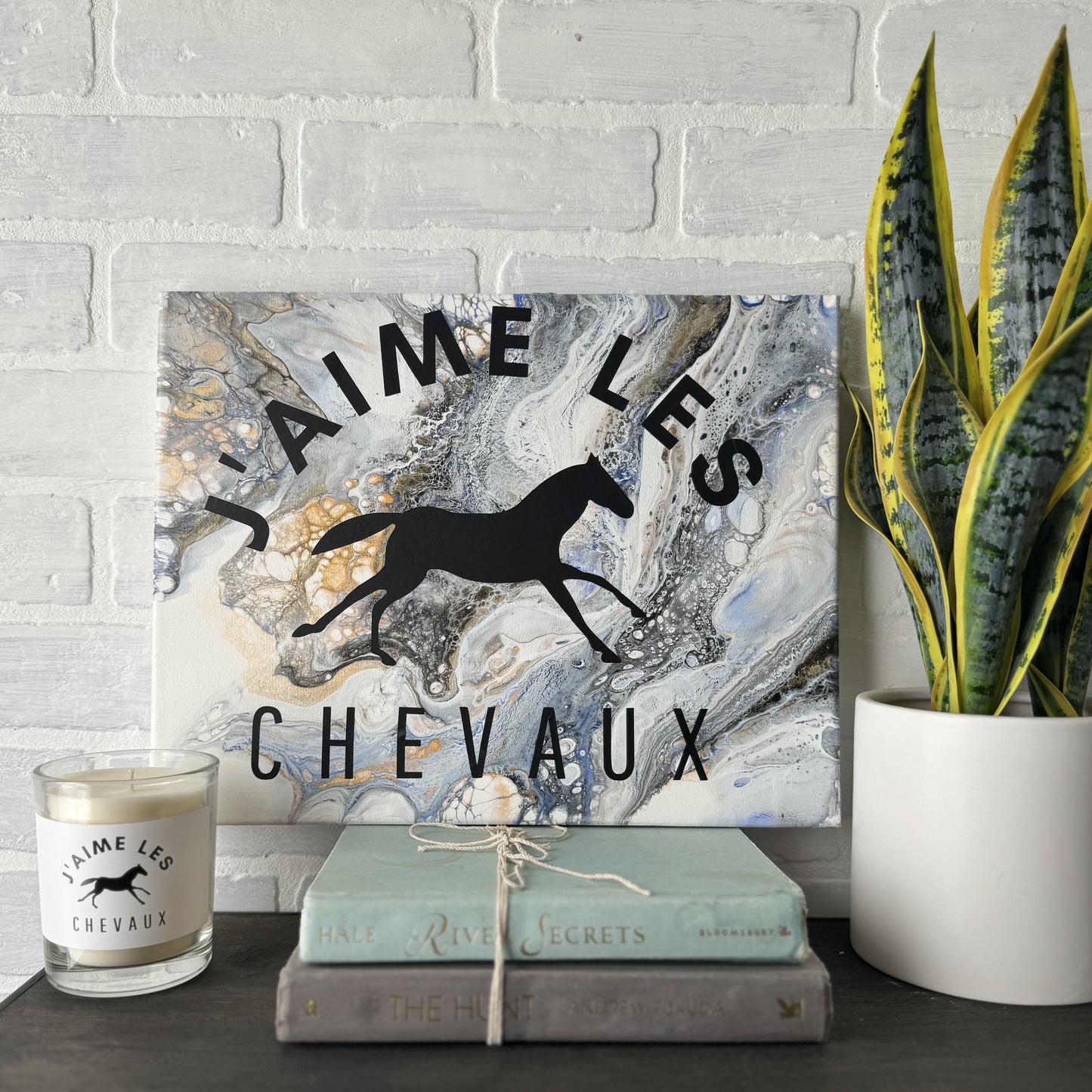 No. 25 I love Horses 11 x 14 Artwork