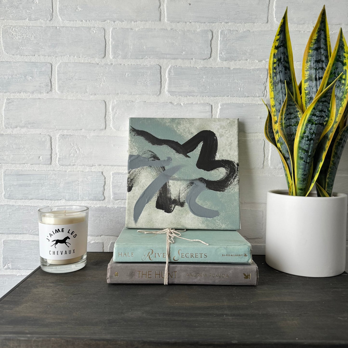 Painted by Betto No. 1 - 8"x8" Artwork