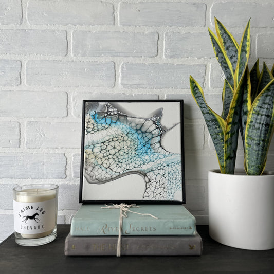 No. 10 Black Framed 8 x 8 Artwork