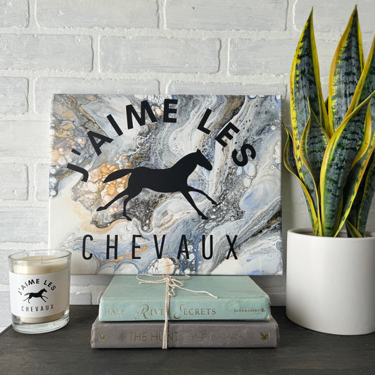 No. 25 I love Horses 11 x 14 Artwork