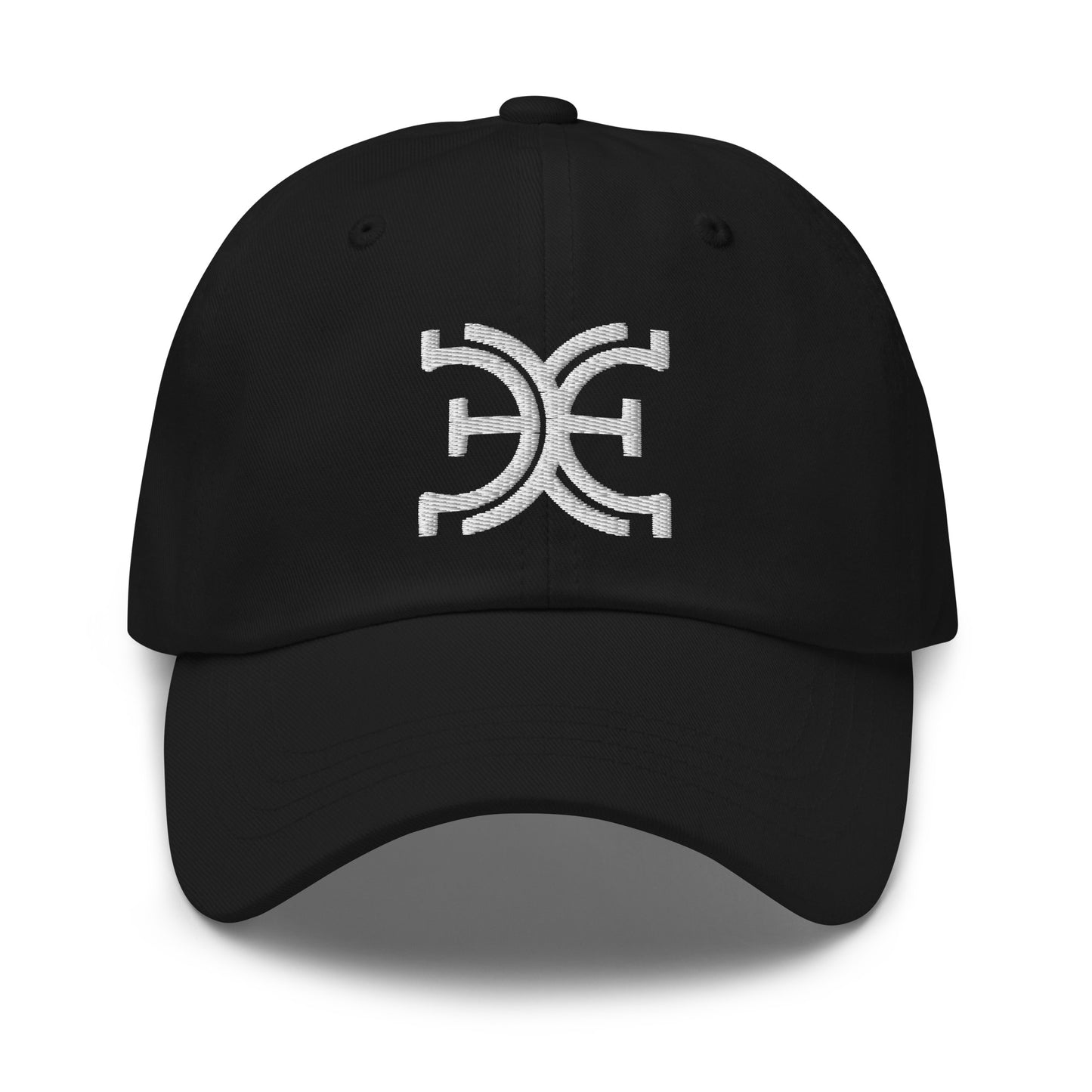 Elevated Equestrian Logo Black Dad hat