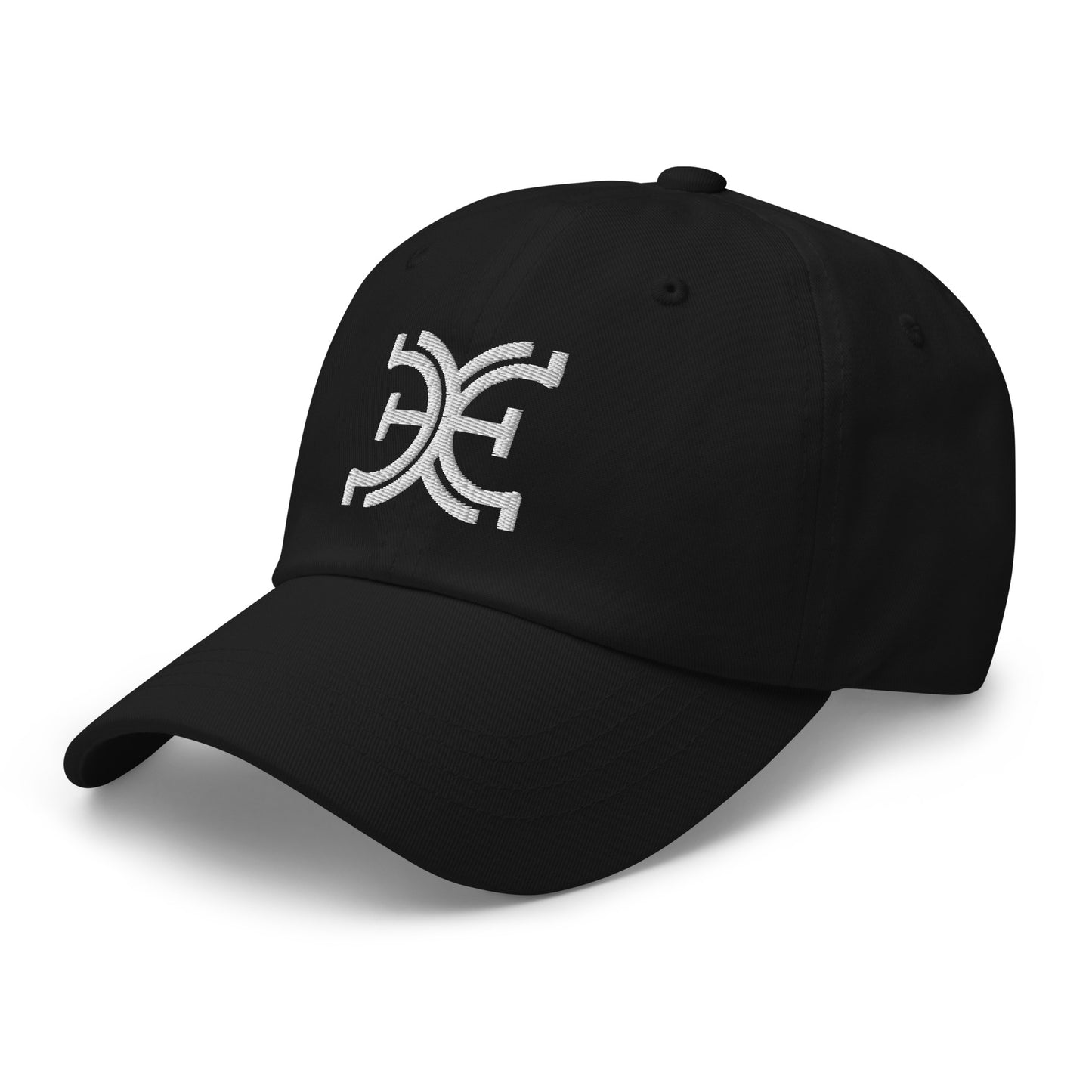Elevated Equestrian Logo Black Dad hat