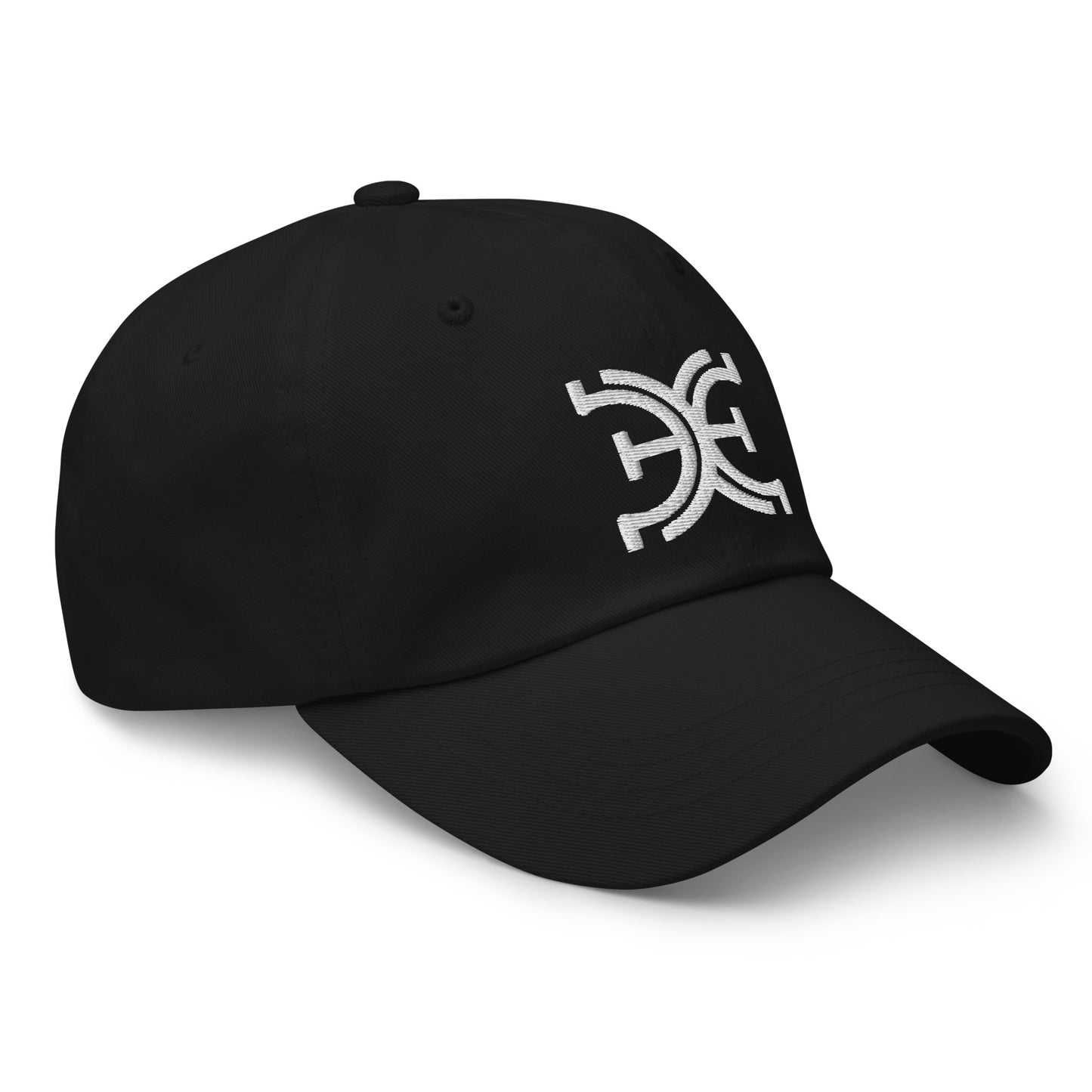 Elevated Equestrian Logo Black Dad hat