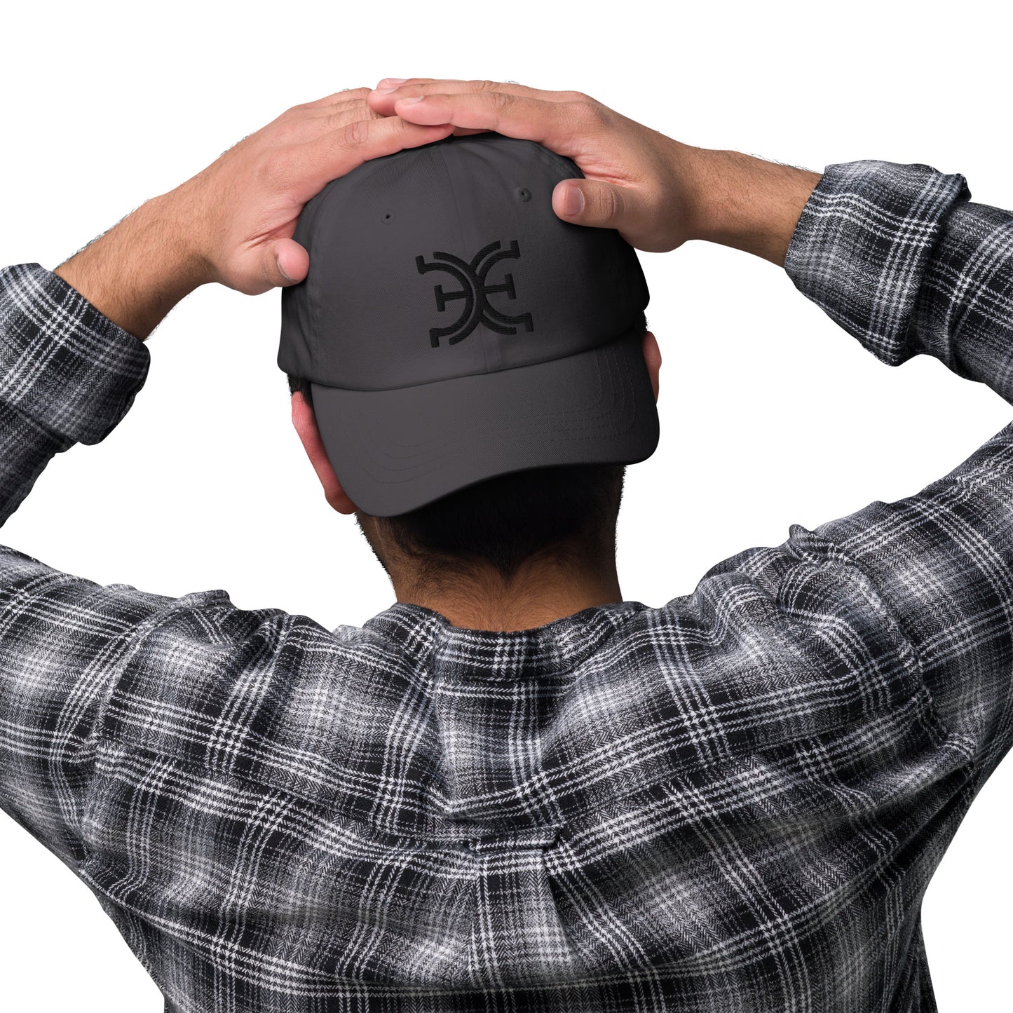 Elevated Equestrian Logo Dark Grey Dad hat