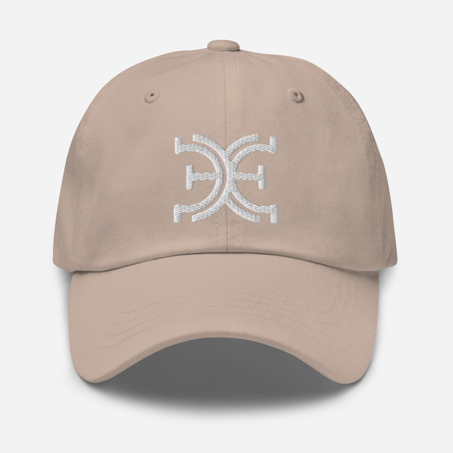 Elevated Equestrian Logo Tan Dad hat