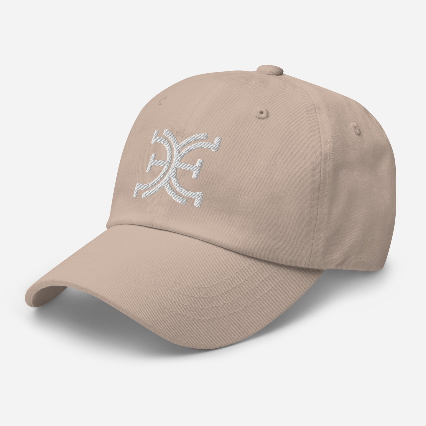 Elevated Equestrian Logo Tan Dad hat