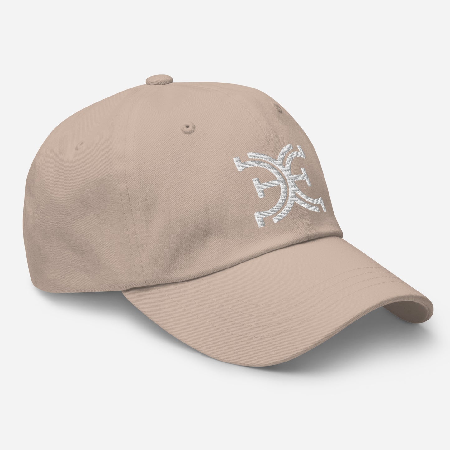 Elevated Equestrian Logo Tan Dad hat