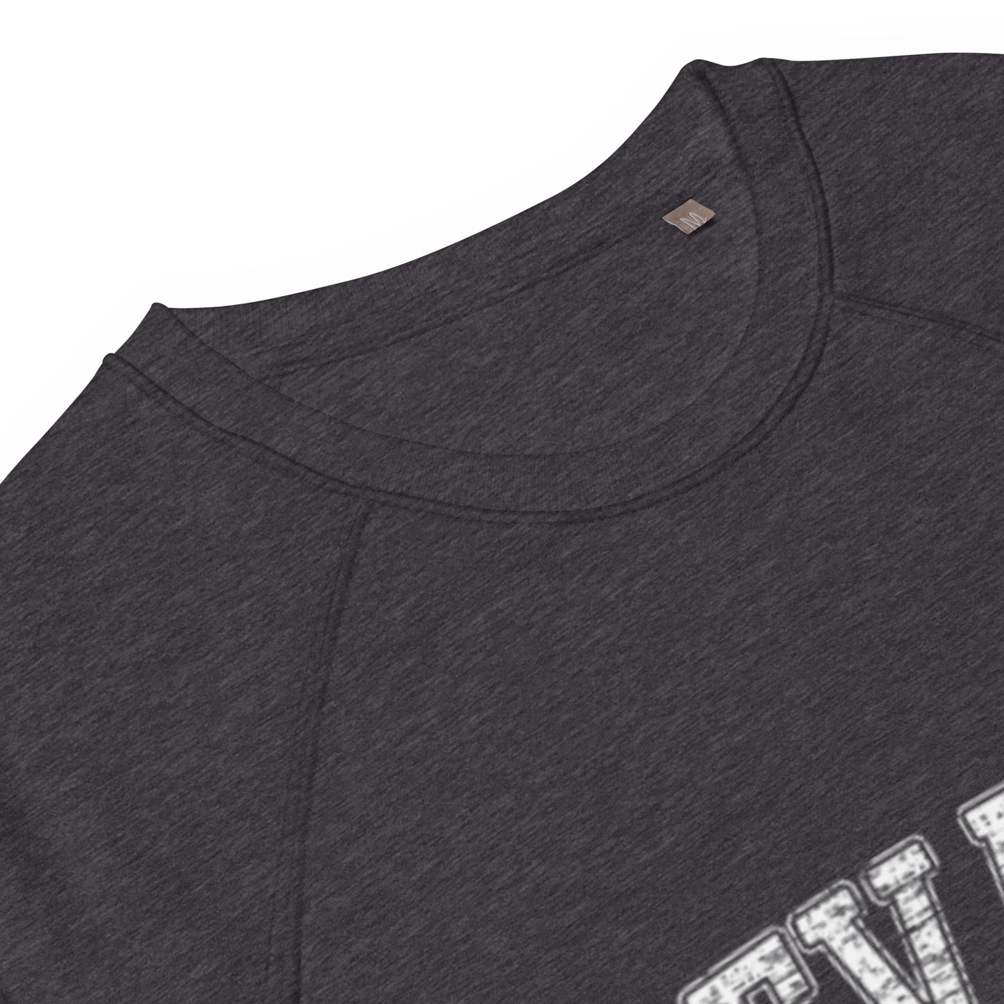 Elevated Equestrian Charcoal Grey Unisex Organic Crewneck Sweatshirt