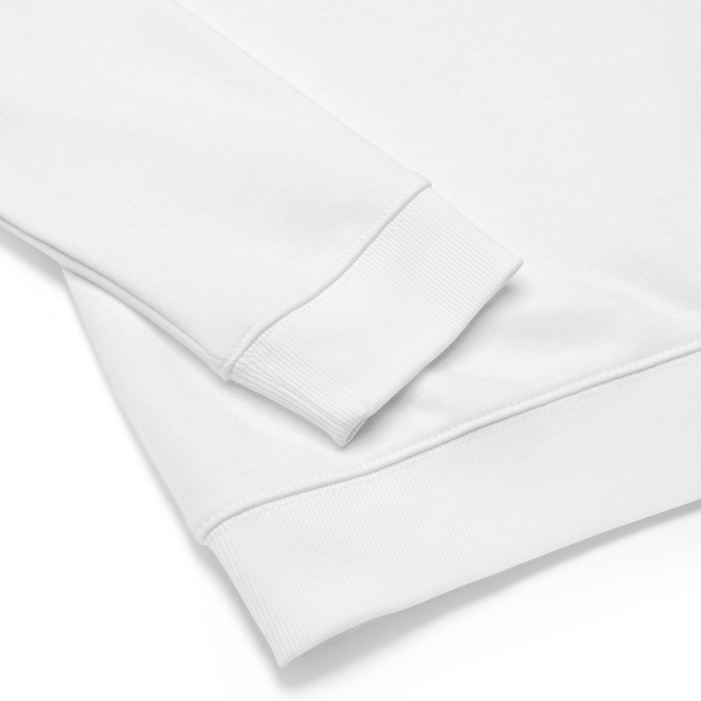 "I Love Horses" In French - White Unisex Organic Crewneck Sweatshirt