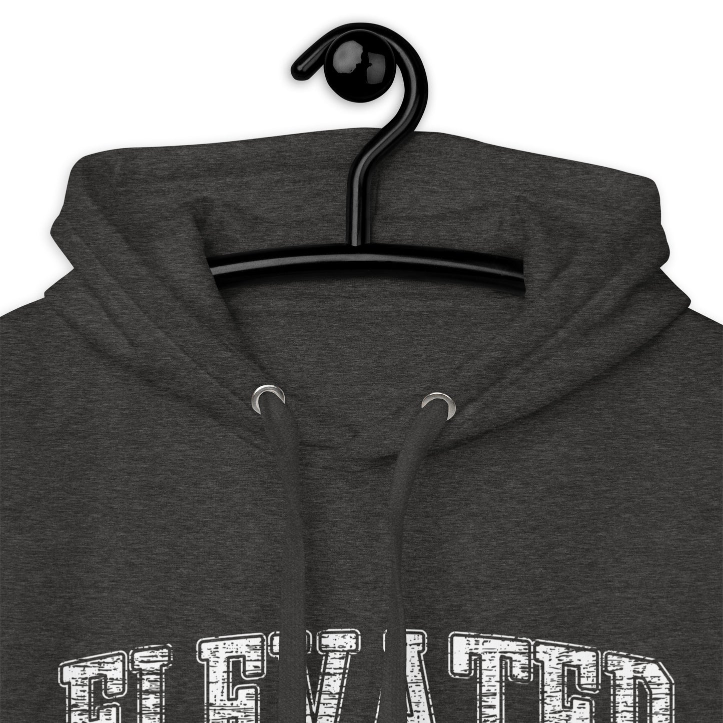 Elevated Equestrian Charcoal Grey Unisex Hooded Sweatshirt