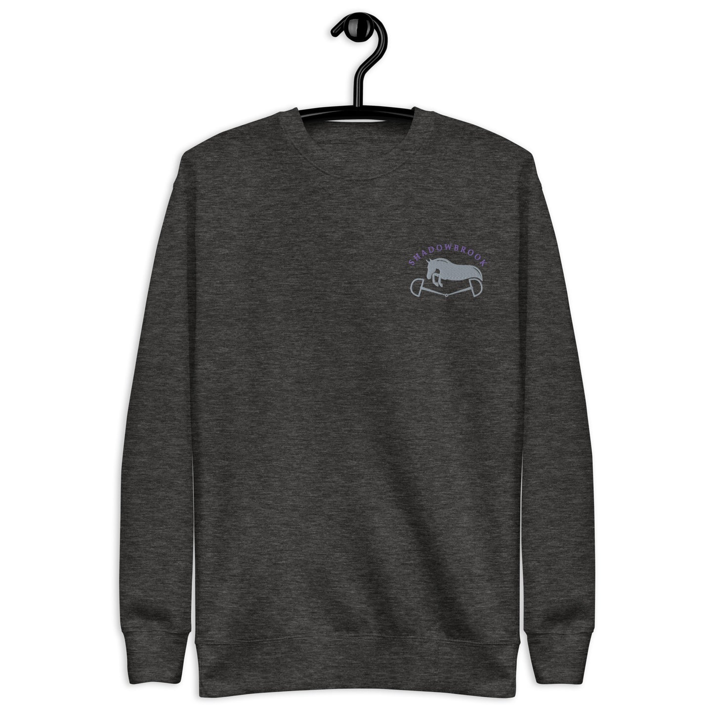 Shadowbrook Stables Dark Grey Unisex Crew Sweatshirt