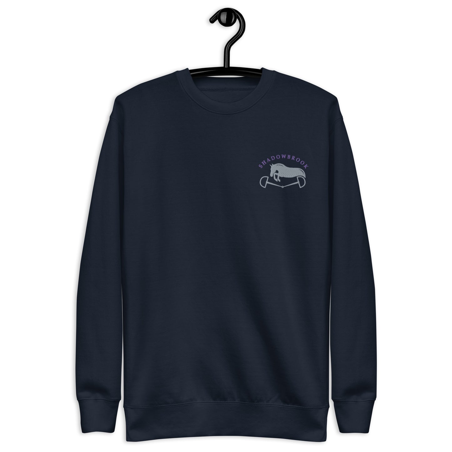 Shadowbrook Stables Navy Unisex Crew Sweatshirt