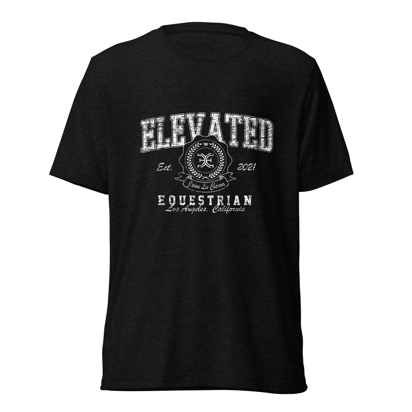 Elevated Equestrian Black Unisex Short Sleeve T-shirt