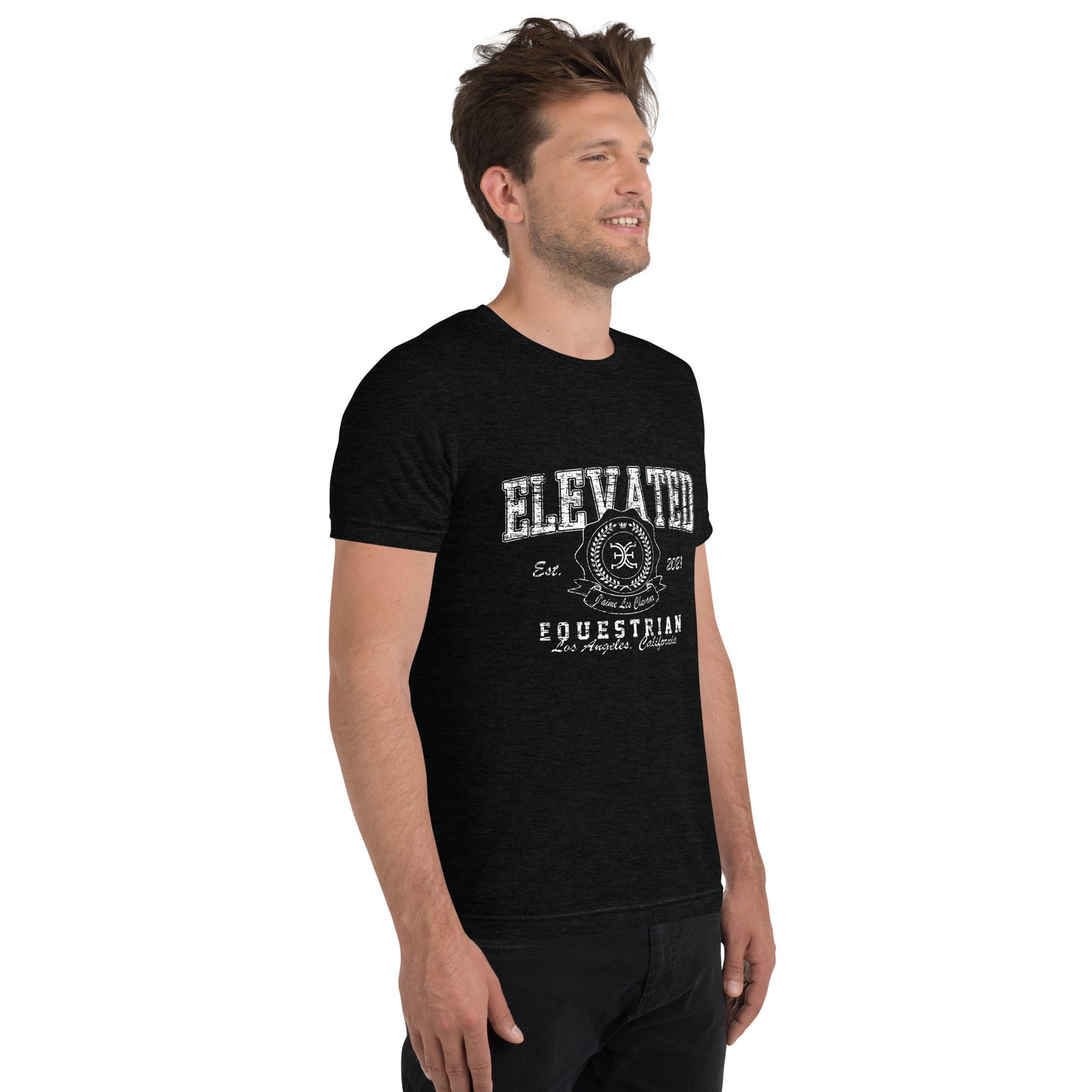 Elevated Equestrian Black Unisex Short Sleeve T-shirt