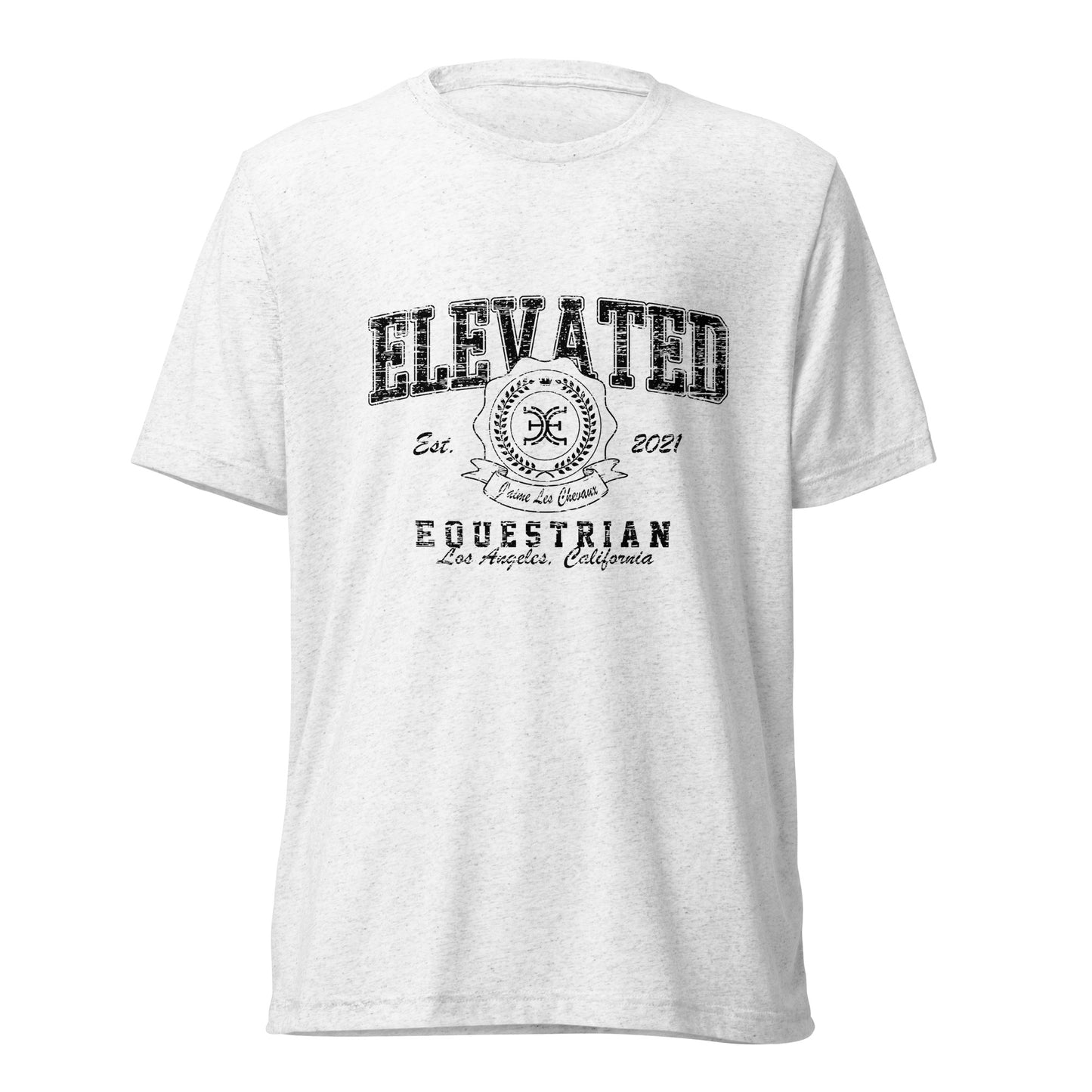 Elevated Equestrian White Unisex Short Sleeve T-shirt