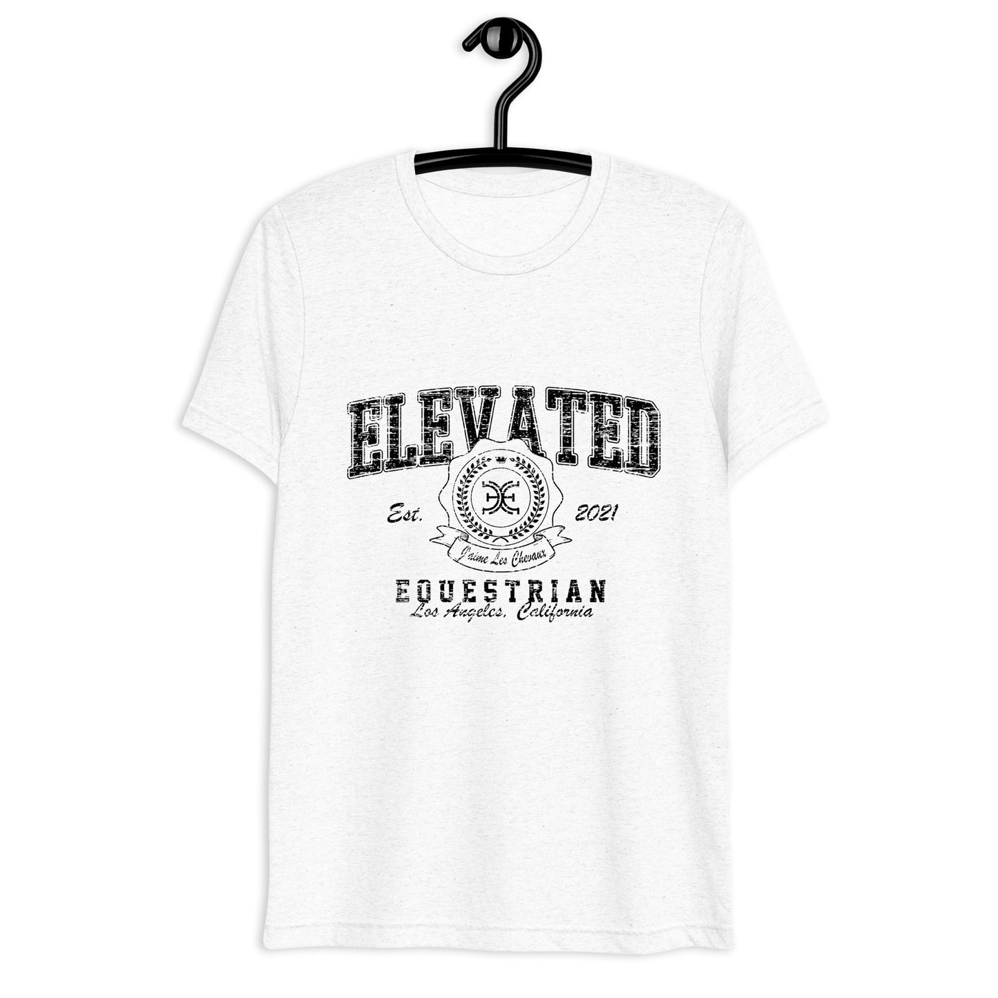 Elevated Equestrian White Unisex Short Sleeve T-shirt