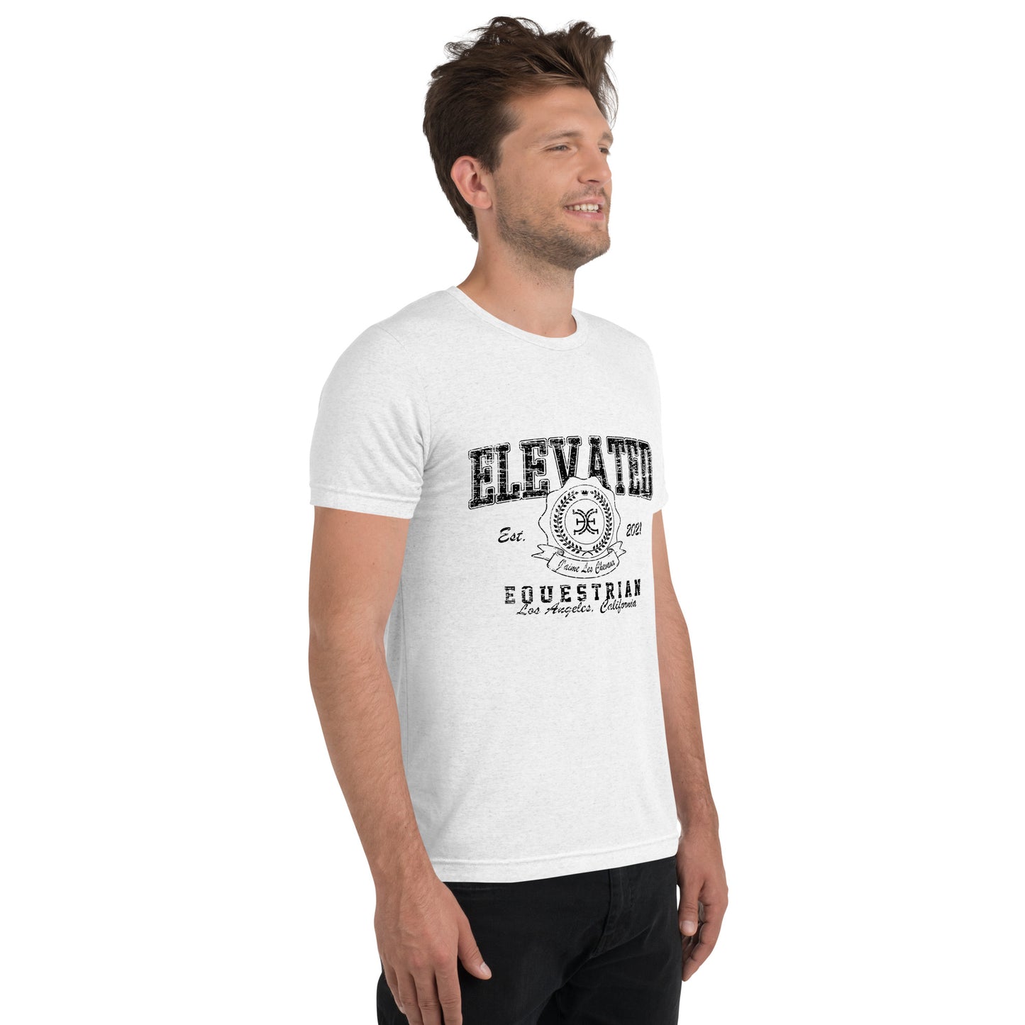 Elevated Equestrian White Unisex Short Sleeve T-shirt